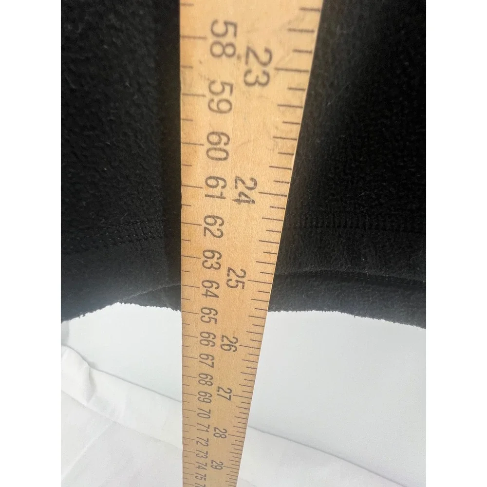 The North Face Fleece‎ 1/4 Zip Pullover Black Men's L G